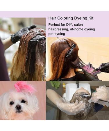 Ernzi 17 p. Professional Hair Dye Kit | Complete Color Accessories & Multifunction PVC Bag - Perfect for DIY Salon Use - Buy Online on GoSupps.com