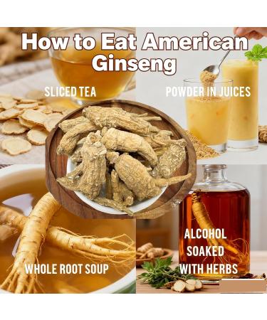 Hand-Selected American Wisconsin Farmed Ginseng Root | Cultivated Wisconsin American Ginseng (Medium 4oz/Box) American Ginseng-Box-4 Ounces-Medium - Buy Online on GoSupps.com
