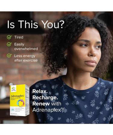 Terry Naturally Adrenaplex - Maximum Adrenal Support 60 Capsules | Boost Energy & Wellness - Buy Online on GoSupps.com