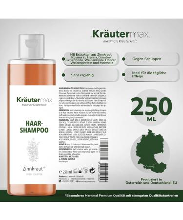 Horsetail Shampoo Horsetail Anti-Dandruff Hair Shampoo 1 x 250 ml - Buy Online on GoSupps.com