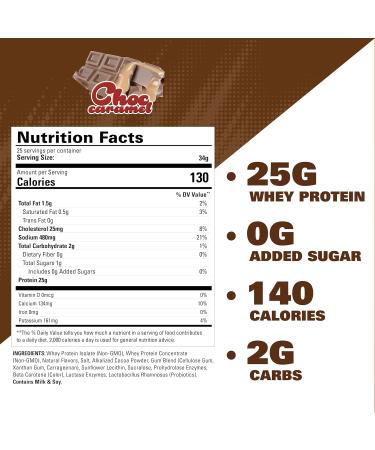 EHP Labs OxyWhey Whey Protein Isolate Powder - 25g of Whey Isolate Protein Powder Meal Replacement Shake Sugar Free Protein Powder - 27 Serves (Chocolate Caramel) - Buy Online on GoSupps.com