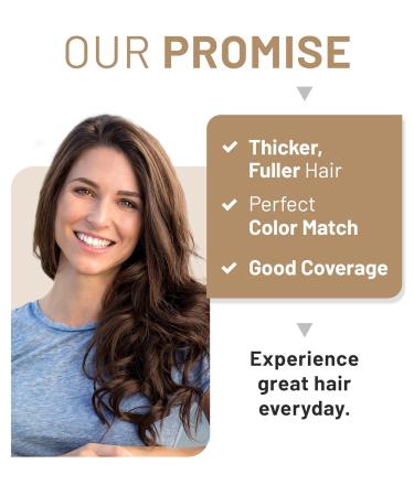 Keratin Hair Fibers for Men & Women - Thicker Hair Solution Fill Fine & Thinning Hair (Dark Brown 15g - Buy Online on GoSupps.com