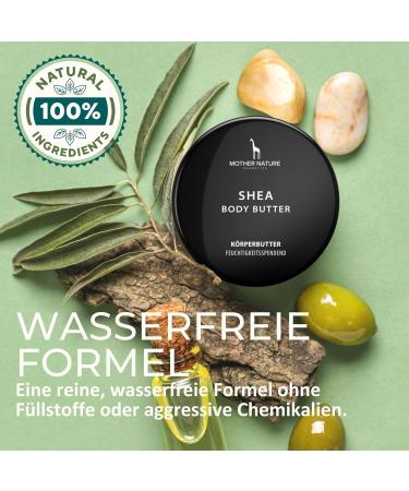 Body Cream - Organic Body Butter with Shea Butter Superfood for Dry Skin - Intense Care Moisturizing & Revitalizing Waterless Formula Vegan Skin Foundation - 200ml - Buy Online on GoSupps.com