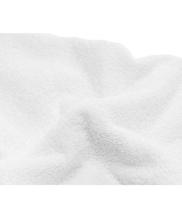 Luxury White Washcloths Face Towels for Bath - 100% Cotton - 13 x 13 - 12 Pack - Buy Online on GoSupps.com