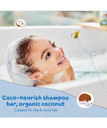 Childs Farm Organic Coconut Kids Shampoo Bar 60g for Dry, Curly & Coily Hair - Buy Online on GoSupps.com