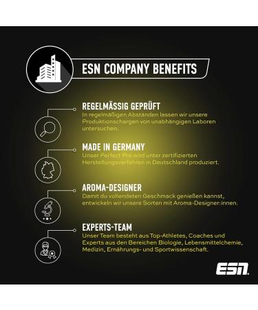 ESN Perfect Pre 720g - All-in-One Endurance Supplement with Carbs Plant Extracts Vitamins & Caffeine | 20 Portions - Buy Online on GoSupps.com