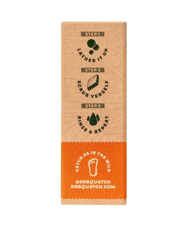 Dr. Squatch Cedar Citrus Bar Soap for Men - 5 Pack, Zero Grit, All Natural - Buy Online on GoSupps.com