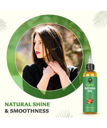 SAHAK Raw Batana Oil for Hair Growth | 100% Natural Batana Oil from Honduras | Dr. Sebi Approved | 120 ml - Repair Hair Loss for Men & Women - Buy Online on GoSupps.com