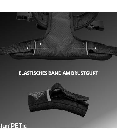 Funpetic Dog Harnesses 2022 - Reflective Padded & Breathable Anti-Train Dishes for All Dog Sizes (Black XL) - Buy Online on GoSupps.com