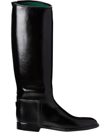 HKM Adult 4510 Riding Boots for Men - Standard Black Elastic Insert - Size 43 EU - Premium Quality eCommerce Riding Footwear - Buy Online on GoSupps.com