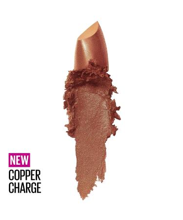 Maybelline Color Sensational Hydrating Lipstick - Cream Finish, Nude Pink Red Plum Lip Color - Copper Charge 0.15 oz - Buy Online on GoSupps.com