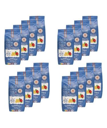 Valfleuri Pack of 16 pasta pieces - HVE "Coquillette" range - 500g bag