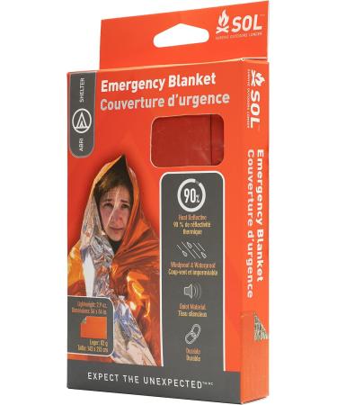 Adventure Medical Kit Emergency Blanket for One Person - Lightweight Survival Gear for Outdoor Safety - Buy Online on GoSupps.com