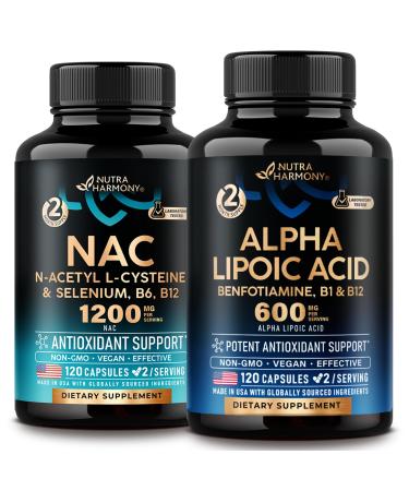 NUTRAHARMONY NAC & Alpha Lipoic Acid Capsules