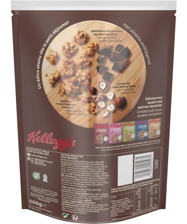 Kellogg's Extra Dark Chocolate Hazelnut Cereal 500g - Buy Online on GoSupps.com