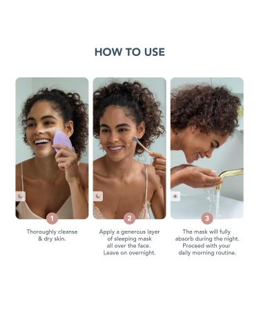 Buy FOREO SUPERCHARGED Hydrating Night Mask - Vegan Rejuvenating Face Cream Deeply Replenishing Moisturizer - Cruelty-Free & Gluten-Free - 0.5 Fl Oz - International Shipping Available - Buy Online on GoSupps.com