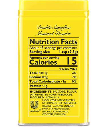 Colman's Dry Mustard Powder - 4 oz | Flavorful Seasoning for Cooking - Buy Online on GoSupps.com