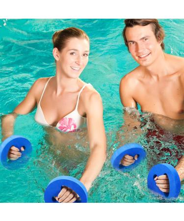 Water Exercise Pans & Weights | Eva Foam Pool Aerobics Set - 17.1 cm Blue - Buy Online on GoSupps.com