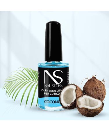  Nail Store NAILSTORE - Cuticle and Nail Oil Conditioning Cuticle Nail Treatment Nail Polish Oil Coconut 15 ml - Buy Online on GoSupps.com