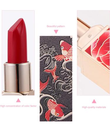  RVUEM 2pcs Chinese Style Vintage Lipsticks Lasting Moisturizer Non- Stick Cup Lipsticks - Buy Online on GoSupps.com