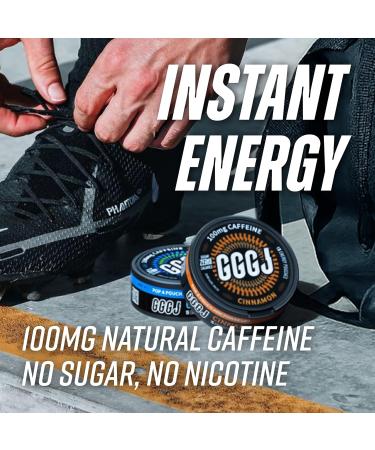 Caffeine Nootropic Pouches - Energy Pouches with 100mg Natural Caffeine, Rhodiola Rosea, Alpha GPC, Ashwagandha, L-Theaine - 15 Pouches Per Can - 5 Pack (Wintergreen) Wintergreen 15 Count (Pack of 5) - Buy Online on GoSupps.com