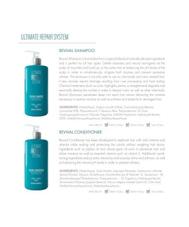 Hair Bar NYC Ultimate Repair System Shampoo 500ml - Best International Shipping | Restore & Revitalize - Buy Online on GoSupps.com