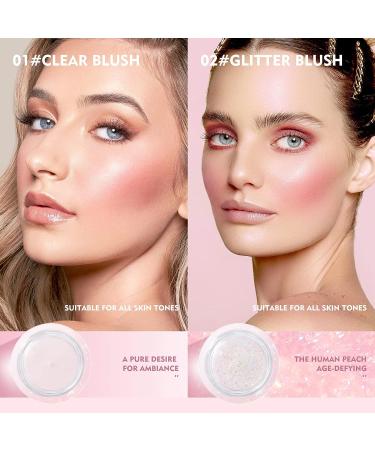 U-Shinein 2 Pcs Color Changing Blush & Lip Balm Cream Set - Waterpoof 2-in-1 Blusher Gel for Cheeks & Lips, Moisturizing and Long-Lasting - Color 01 - Buy Online on GoSupps.com