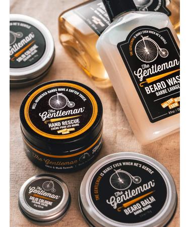 Walton Wood Farm Beard Wash (The Gentleman) - Citrus & Mahogany Scent - 8 fl oz | Premium Men's Grooming | International Shipping - Buy Online on GoSupps.com