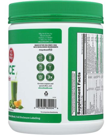 Vibrant Health Green Vibrance Probiotics 25 Billion - Version 18.0, 23.28 oz (660 g) - Buy Online on GoSupps.com