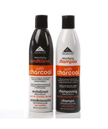 Excelsior Charcoal Detoxifying Hair Care 2 Piece Set