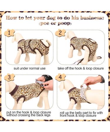 Kuoser Dog Body Suit for Post-Op Recovery | Breathable & Anti-Lick Design for Dogs & Cats | Ideal for Male Castration & Bitch Surgery - Buy Online on GoSupps.com