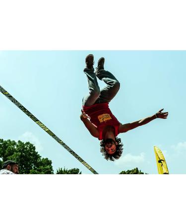 Gibbon Slacklines Jibline with Treewear Black | Advanced Trickline Set with Ratchet Protection | Perfect for Leisure Activities - Buy Online on GoSupps.com