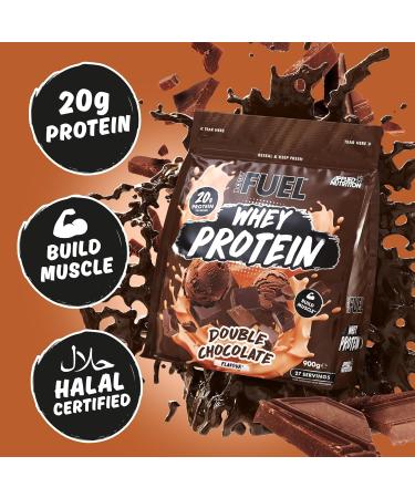 Bodyfuel Whey Protein Powder Double Chocolate 900g 20g Prot ines 27 Portions Halal R cup ration Musculaire - Buy Online on GoSupps.com