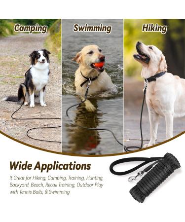 Buy Lynxking Reflective Dog Leash - 15m Nylon Training Line with Carabiner Hook for All Dog Sizes - Buy Online on GoSupps.com