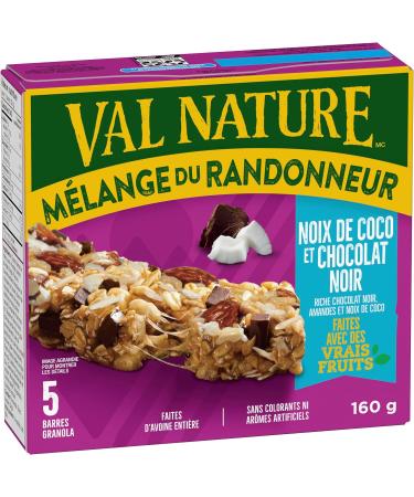 NATURE VALLEY Trail Mix Coconut Dark Chocolate Special Edition Granola Bars 160g - Buy Online on GoSupps.com