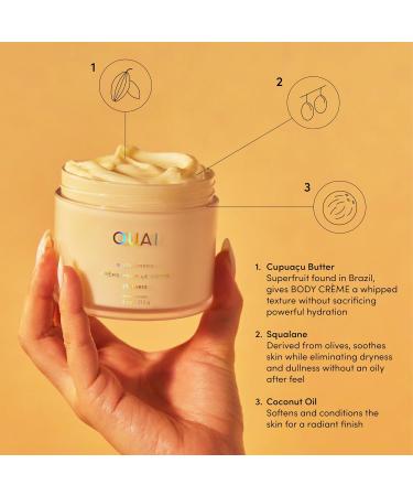 OUAI St. Barts Hair & Body Gift Set - Tropical-Scented Body Care for Women & Men - Includes Full Size Hydrating Body Cream & Travel Size Hair and Body Mist (2 Count) - Buy Online on GoSupps.com