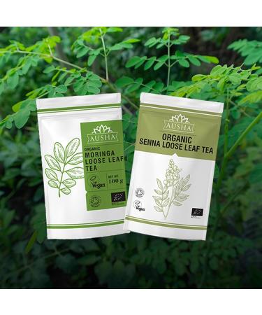 Senna Loose Leaf Tea 100g - Natural Laxative for Constipation Relief & Detox Cleanse - Buy Online on GoSupps.com