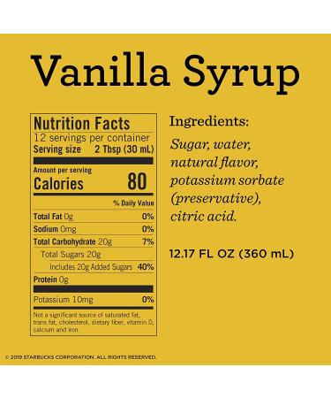 Starbucks Variety Syrup 4-Pack - Flavored Syrups for Coffee & Drinks - Buy Online on GoSupps.com