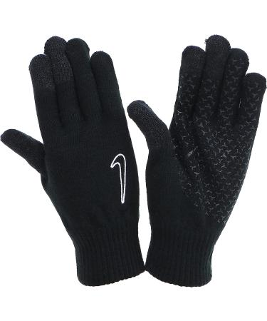 Nike Knit Tech and Grip Training Gloves 2.0 Black | Black | White Small/Medium - Buy Online on GoSupps.com