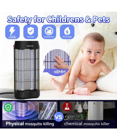 Buy MJUM Double-Sided Insect Destroyer | 16W Electric Mosquito Trap 1800V Non-Toxic Fly Trap for Indoor & Garden Use - Buy Online on GoSupps.com