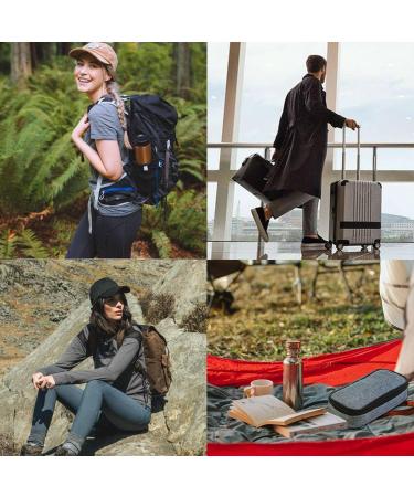 Festaum Diabetic Cooler Travel Case | Insulated Medication Bag with Ice Packs | Diabetes Travel Case in Gray - Buy Online on GoSupps.com