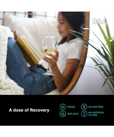 Dose of Recovery Liver Detox & Hydration Support with DHM, Quercetin, Vitamin B & More - 45 Pills - Buy Online on GoSupps.com