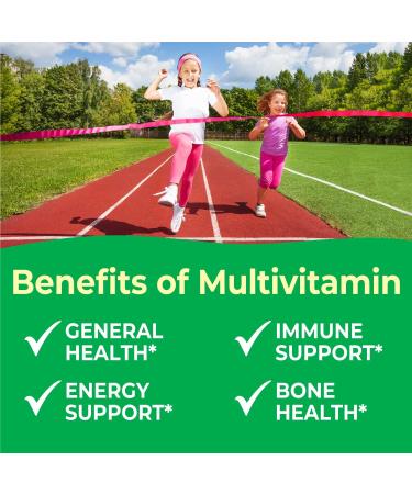 VitaWorks Kids Multivitamin with Iron & Minerals Chewable Tablets - Mixed Fruit Flavor - 120 Chewables - Buy Online on GoSupps.com