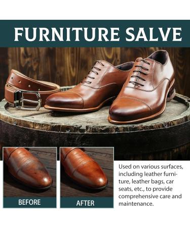 Generallye - Leather & Furniture Repair Salve + Applicator Brush 2024 Best Generallye Leather Repair Salve Furniture Salve For Leather Wood Safe and Fast Recovery of Leather Wood Furniture (2pcs) - Buy Online on GoSupps.com