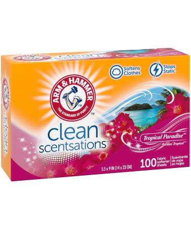 Buy ARM & HAMMER Tropical Paradise Fabric Softener Sheets (100 ct) - Best Softening & Freshening for International Shipping - Buy Online on GoSupps.com