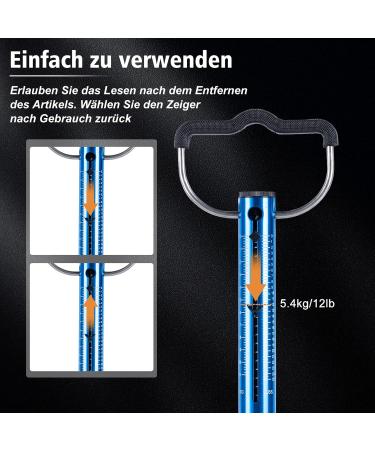 Goture 50lb Spring Fish Scale Multi-Purpose Aluminum Hand Scales for Fishing Kitchen & Luggage | Lightweight & Durable - Buy Online on GoSupps.com