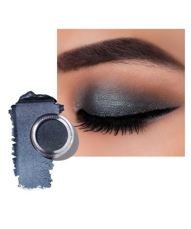 Oulac eyeshadow gray |High pigmented cream-like shadow |Smoky Eye Make-up |Waterproof & durable |Interior & wrinkle-free eye makeup | vegan & cruelty-free | 06g (06) (06) Total Eclipse - Buy Online on GoSupps.com