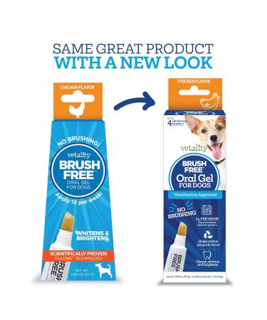 Vetality Brush-Free Oral Gel for Dogs | Proven Dental Care with ProLong Technology - Buy Online on GoSupps.com