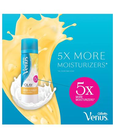 Gillette Venus with Olay UltraMoisture Vanilla Cashmere Women's Shave Gel 6oz - Pack of 6 - Buy Online on GoSupps.com