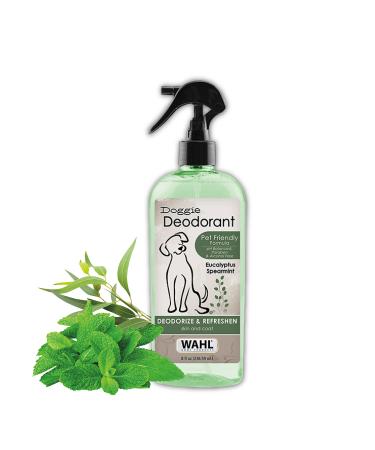 Wahl Deodorizing & Refreshing Pet Deodorant for Dogs - Eucalyptus & Spearmint to Refresh The Skin and Coat - Model 820011A